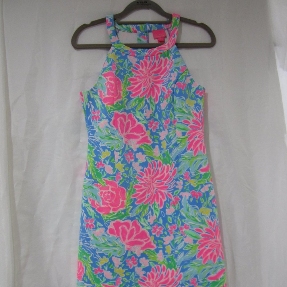 Lilly Pulitzer 14 Sophelia Shift Dress Scuba
